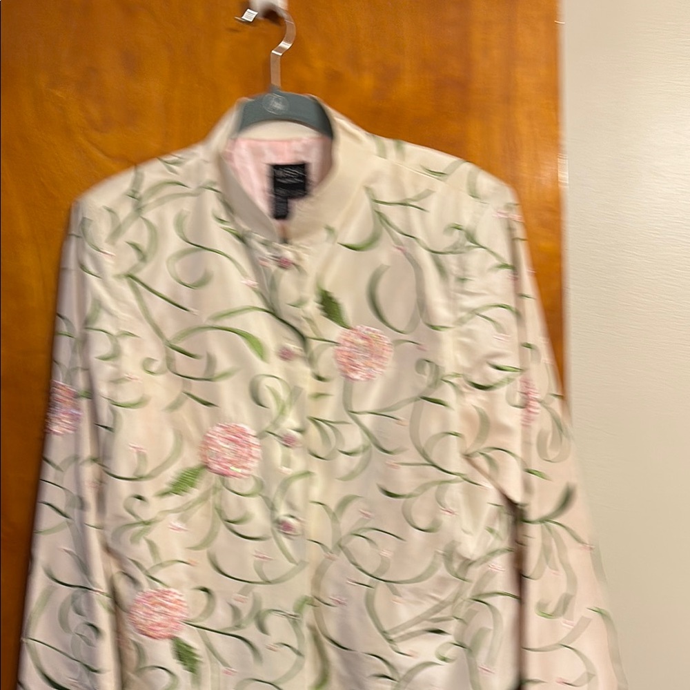 Floral Embroidered Jacket